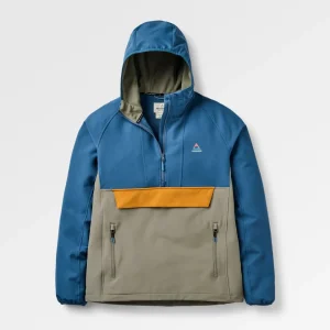 Anorak softshell Roamer - denim foncé / olive poussiéreuse
